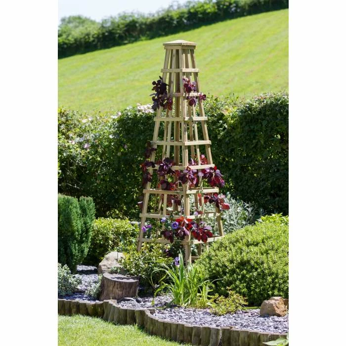 2m (6ft 7in) Snowdon Wooden Obelisk By Zest® 3 2m (6ft 7in) Snowdon Wooden Obelisk By Zest®