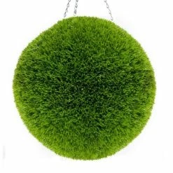 28cm Artificial Topiary Grass Ball By Primroseâ„¢