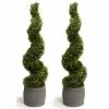 120cm Artificial Topiary Grass Spirals Primrose™ - Pair -Plants outlet store DF2723PAIR main image 82c4