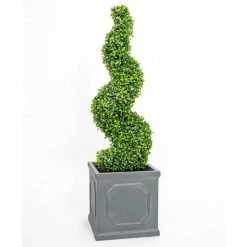 90cm Artificial Topiary Buxus Spiral By Primrose™ - Box Topiary 11 90cm Artificial Topiary Buxus Spiral By Primrose™ - Box Topiary -Plants outlet store DF2779 add image 1 f085