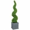 120cm Artificial Topiary Buxus Spiral By Primrose™ - Box Topiary