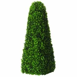 60cm Solar LED Artificial Topiary Tree By Primrose™ - 'The Buxus Obelisk' -Plants outlet store DF9183 add image 2 c96e