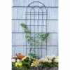 H182cm X W55cm Classic Metal Trellis In Black -Plants outlet store DF9350 main image 4245
