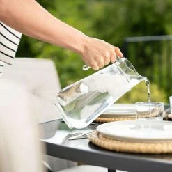 Hadleigh 4 Seater Garden Dining Furniture Set In Grey By Hectare® 17 Hadleigh 4 Seater Garden Dining Furniture Set In Grey By Hectare® -Plants outlet store FU10018GRY add image 6 1373