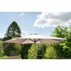 Hadleigh 4 Seater Square Garden Dining Furniture Set In Beige By Hectare® -Plants outlet store FU10018 add image 3 29dd