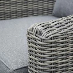 Bunbury Four Seater Rattan Sofa Set In Grey By Rowlinson 13 Bunbury Four Seater Rattan Sofa Set In Grey By Rowlinson -Plants outlet store FU100891 add image 4 7b1d