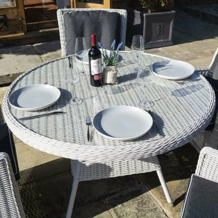 4 Seater Prestbury Round Table Dining Set By Rowlinson® 6 4 Seater Prestbury Round Table Dining Set By Rowlinson® - Image 4