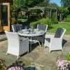 4 Seater Prestbury Round Table Dining Set By Rowlinson® -Plants outlet store FU101219 main image c558