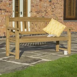 1.5m (4ft) Tuscan Hardwood Bench By Rowlinson® -Plants outlet store FU101237 add image 1 736f