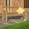 1.5m (4ft) Tuscan Hardwood Bench By Rowlinson®