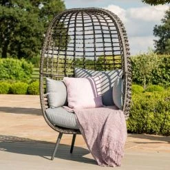 Maze Rattan Riviera Garden Deep Seated Chair In Grey -Plants outlet store FU101342 add image 2 d2fd