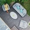Maze Lounge Ambition Garden 3 Seater Sofa Armchairs And Coffee Table Set In Lead Chine -Plants outlet store FU101526 main image 2ab2
