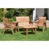 Charles Taylor Wooden Garden 4 Seater Multi Set With Green Cushions 2 Charles Taylor Wooden Garden 4 Seater Multi Set With Green Cushions -Plants outlet store FU101595 main image 4798