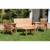 Charles Taylor Wooden Garden 5 Seater Multi Set With Green Cushions -Plants outlet store FU101599 main image 060c
