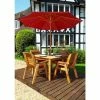 Charles Taylor Wooden Garden 4 Seater Square Table Dining Set With Burgundy Cushions And Parasol 2 Charles Taylor Wooden Garden 4 Seater Square Table Dining Set With Burgundy Cushions And Parasol -Plants outlet store FU101674 main image eb7e