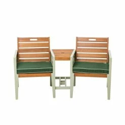 Norfolk Leisure Florenity Eucalyptus Verdi 2 Seat Tete A Tete Bench In Natrual/Green 7 Norfolk Leisure Florenity Eucalyptus Verdi 2 Seat Tete A Tete Bench In Natrual/Green -Plants outlet store FU101746 add image 1 4c7e