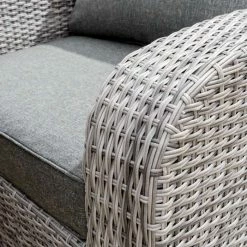 Norfolk Leisure Handpicked Rattan Longbeach 7 Seat Lounge Set In Grey -Plants outlet store FU101812 rollover image a023