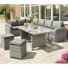 Norfolk Leisure Handpicked Rattan Longbeach Corner Set In Grey 2 Norfolk Leisure Handpicked Rattan Longbeach Corner Set In Grey -Plants outlet store FU101813 main image 6394