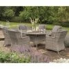Norfolk Leisure Handpicked Rattan Wroxham 6 Seat Dining Set In Grey 1 Norfolk Leisure Handpicked Rattan Wroxham 6 Seat Dining Set In Grey -Plants outlet store FU101824 main image f354