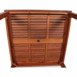 90cm Devon Hardwood Square Table -Plants outlet store FU101893 add image 2 c7a5