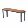 120cm Dorset Bench | Hardwood With Steel Frame -Plants outlet store FU101899 main image 5be9