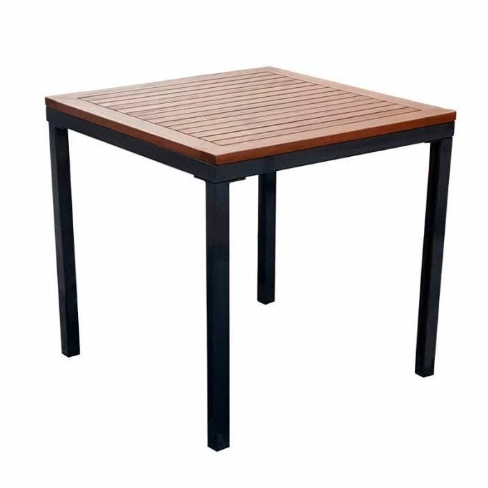 Dorset Square Outdoor Table And 4 Stacking Side Chairs 6 Dorset Square Outdoor Table And 4 Stacking Side Chairs - Image 4