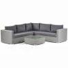Oasis Rattan Outdoor Corner 5 Seater Sofa Set -Plants outlet store FU101904 main image b116