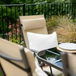 Kennet Reclining 4 Seater Polytex Dining Set In Mocha By Hectare® 20 Kennet Reclining 4 Seater Polytex Dining Set In Mocha By Hectare® -Plants outlet store FU10191BG add image 7 d553