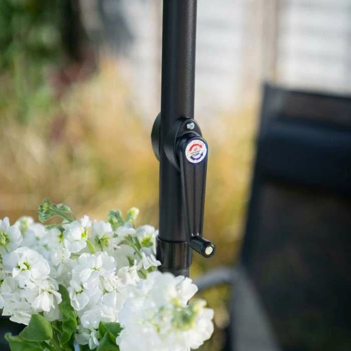 Kennet Reclining 4 Seater Polytex Dining Set In Black By Hectare® 8 Kennet Reclining 4 Seater Polytex Dining Set In Black By Hectare® - Image 6