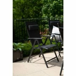 Kennet Set Of 6 Reclining Dining Chairs (Chairs Only) In Black By Hectare® -Plants outlet store FU10192B 2 8bdc