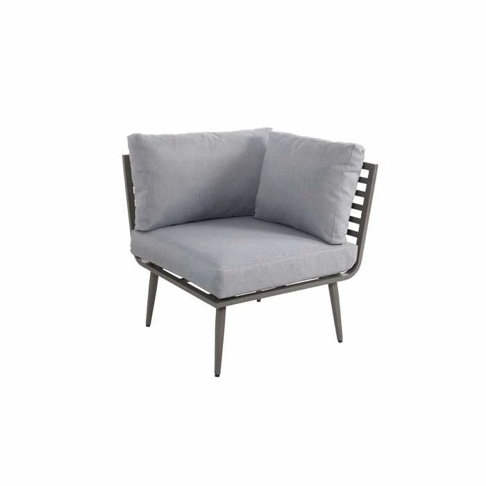 Lifestyle Metal 10 Seater Garden Corner Sofa Dining Set With Square Fire Pit Table By Primrose Living 7 Lifestyle Metal 10 Seater Garden Corner Sofa Dining Set With Square Fire Pit Table By Primrose Living - Image 6