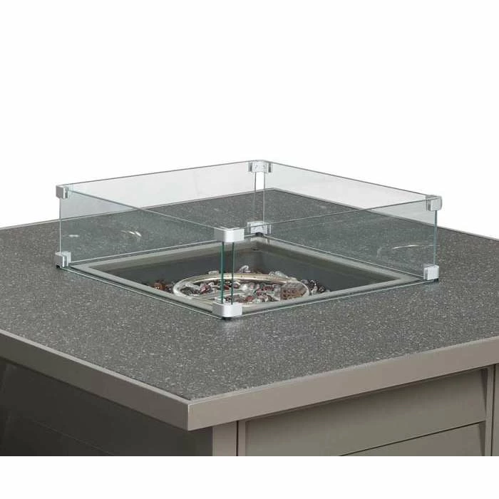 Lifestyle Metal 10 Seater Garden Corner Sofa Dining Set With Square Fire Pit Table By Primrose Living 8 Lifestyle Metal 10 Seater Garden Corner Sofa Dining Set With Square Fire Pit Table By Primrose Living - Image 7