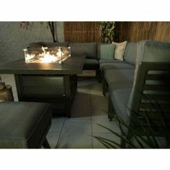 Lifestyle Metal 8 Seater Garden Corner Sofa Set With Rectangular Fire Pit Table By Primrose Living 20 Lifestyle Metal 8 Seater Garden Corner Sofa Set With Rectangular Fire Pit Table By Primrose Living -Plants outlet store FU101977 FirepitCorner 0ce3