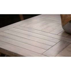 Lifestyle Rattan Rope Detail 5 Seater Garden Corner Sofa Set With Coffee Table By Primrose Living -Plants outlet store FU101979 TableClose 637b