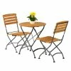 Newark Folding Round Bistro Outdoor Dining Side Chair Set -Plants outlet store FU102038 main image 50af