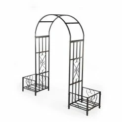 Huntingdon Ornamental Steel Arch & Planter Frames - 2m X 1.1m X 50cm 7 Huntingdon Ornamental Steel Arch & Planter Frames - 2m X 1.1m X 50cm -Plants outlet store FU10203 add image 2 b802