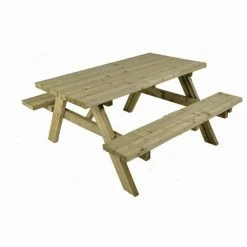 Whitby 6 Seater Folding Picnic Table -Plants outlet store FU102040 add image 4 4f14
