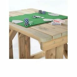 Guernsey 4 Seater Easy Access Walk-in Wooden Picnic Table -Plants outlet store FU102047 add image 4 c6ec