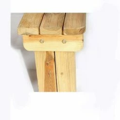 Wooden Eight Seater Square Walk-in Picnic Table 1.70m (5ft 6in) -Plants outlet store FU102049 add image 3 8f4f