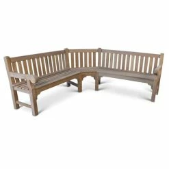 212cm Queensbury Wooden Corner Bench -Plants outlet store FU102061 add image 6 5d47