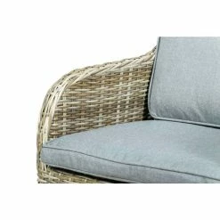 Wentworth Rattan Bistro Set | 70cm Round Table With 2 Imperial Chairs -Plants outlet store FU102068 add image 4 a725