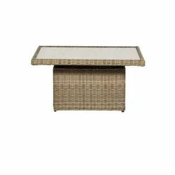 Wentworth 4 Piece Corner Rattan Lounging Set With Adjustable Table -Plants outlet store FU102080 add image 3 5a8f