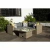 Wentworth 4 Piece Corner Rattan Lounging Set With Adjustable Table 1 Wentworth 4 Piece Corner Rattan Lounging Set With Adjustable Table -Plants outlet store FU102080 main image 3620