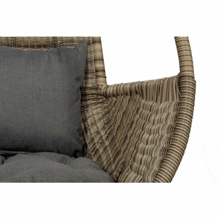 Wentworth Rattan Hanging Pod With Seat And Back Cushions 4 Wentworth Rattan Hanging Pod With Seat And Back Cushions - Image 2