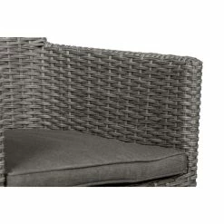 Paris 6 Seater Rattan Dining Set | 140cm Table With 6 Carvers Chairs -Plants outlet store FU102084 add image 4 cd81