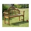 4ft 3in Natural Lutyens-Style Garden Bench -Plants outlet store FU10208 main image d276