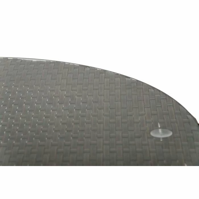 Cannes Mocha Brown 4 Seater Rattan Dining Set 5 Cannes Mocha Brown 4 Seater Rattan Dining Set - Image 3