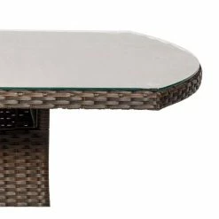 Cannes Mocha Brown 6 Seater Rattan Dining Set 10 Cannes Mocha Brown 6 Seater Rattan Dining Set -Plants outlet store FU102094 add image 3 61a1