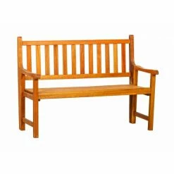 St Andrews 2 Seater Wooden Folding Bench