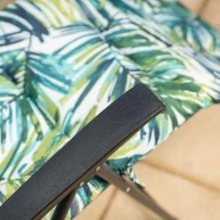 Hadleigh Leaf Pattern Recliner Lounger Chair By Hectare® 10 Hadleigh Leaf Pattern Recliner Lounger Chair By Hectare® -Plants outlet store FU102195 add image 2 1698